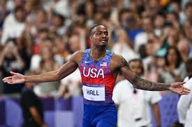 Quincy Hall Comes from Behind in 400m to Win Olympic Gold for U.S.